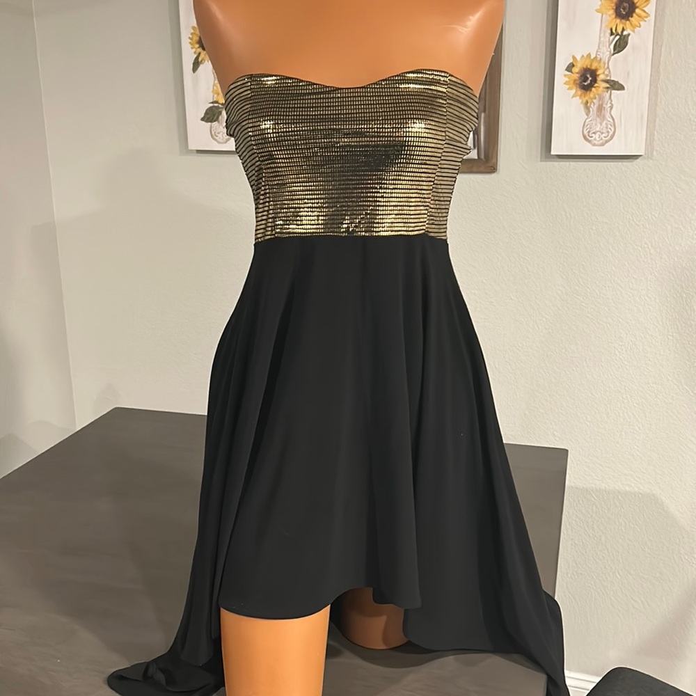 Strapless Mini Dress